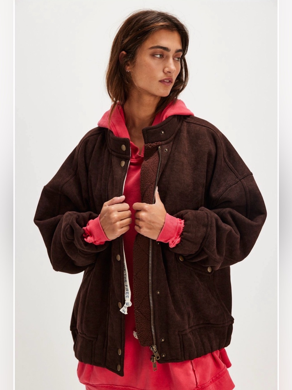 Free People Aviator Sweatshirt